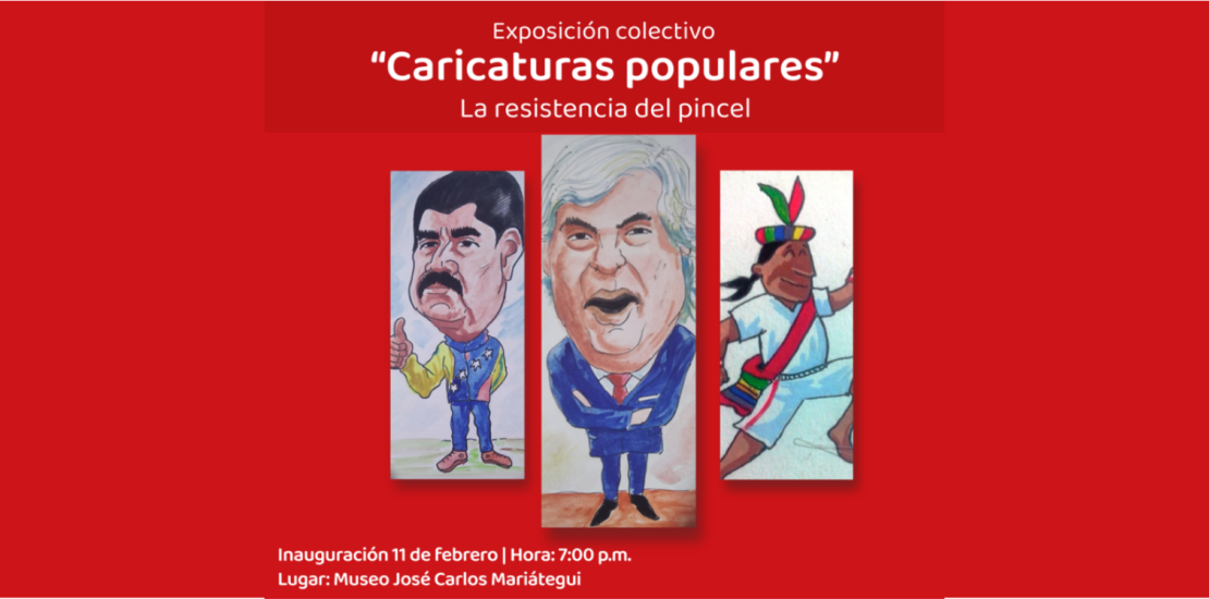 Exposición colectiva de Caricaturas populares. La resistencia del pincel