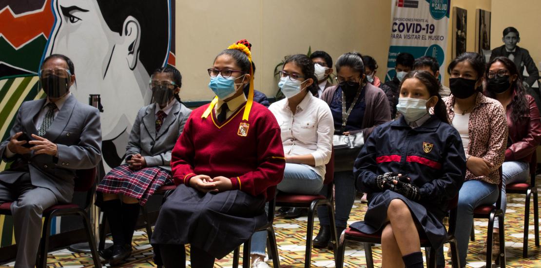 Imágenes de la Premiación de ayer del IV Concurso Nacional Escolar: Bicentenario 2021