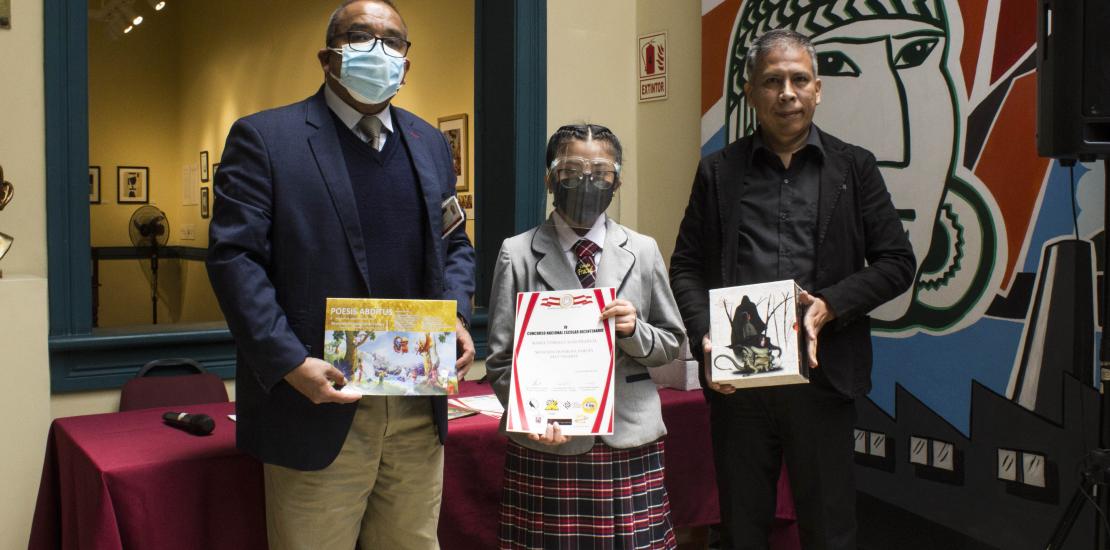 Imágenes de la Premiación de ayer del IV Concurso Nacional Escolar: Bicentenario 2021