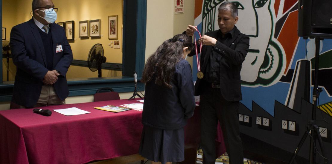 Imágenes de la Premiación de ayer del IV Concurso Nacional Escolar: Bicentenario 2021