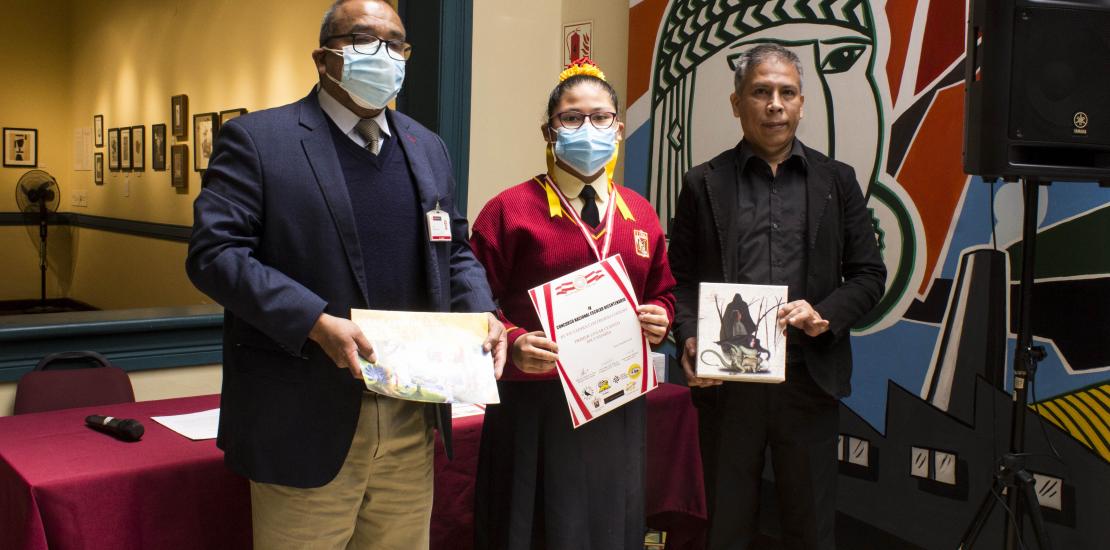 Imágenes de la Premiación de ayer del IV Concurso Nacional Escolar: Bicentenario 2021