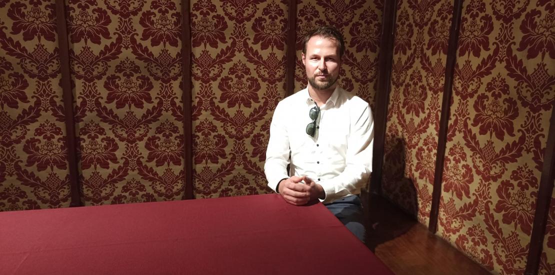 Museo José Carlos Mariátegui tuvo la grata visita del Agregado Cultural de la Embajada de Alemania, Herr Clemens Hellemeier.