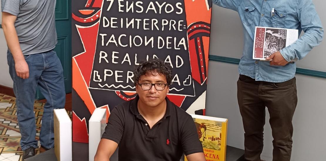 Visita del Sr. alcalde de la provincia de Curahuasi, Apurímac, Gorki León Ojeda