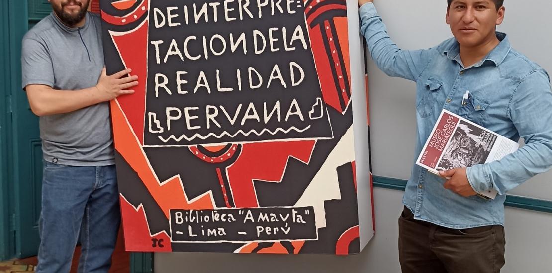 Visita del Sr. alcalde de la provincia de Curahuasi, Apurímac, Gorki León Ojeda