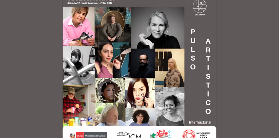 Cierre del programa PULSO ARTISTICO INTERNACIONAL - primera edición, segunda edición, tercera edición.