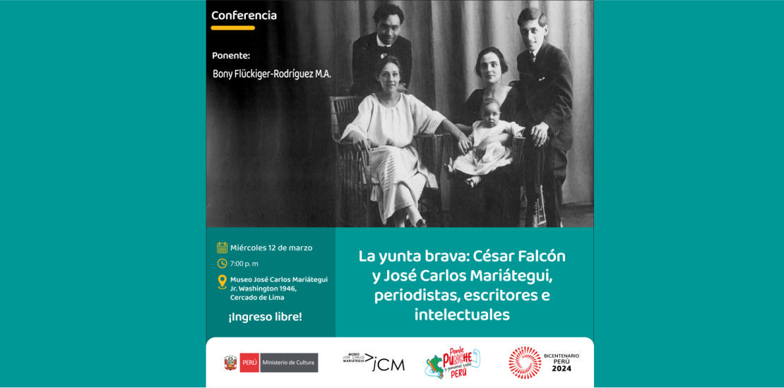 La yunta brava: Jorge Falcón y José Carlos Mariátegui, periodistas, escritores e intelectuales.