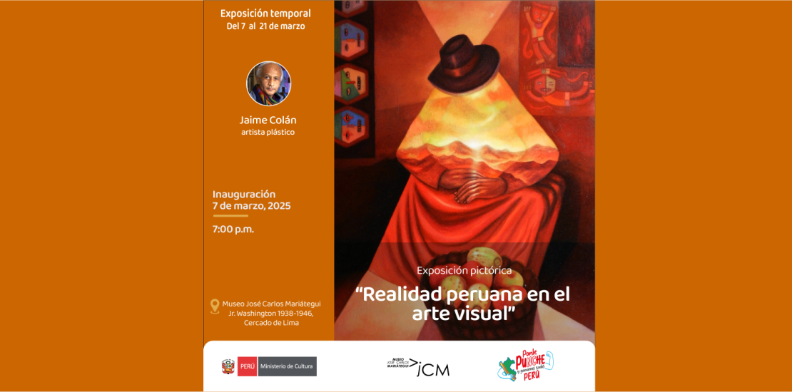 Exposición pictórica: La realidad peruana en el arte visual del artista plástico Jaime Colán