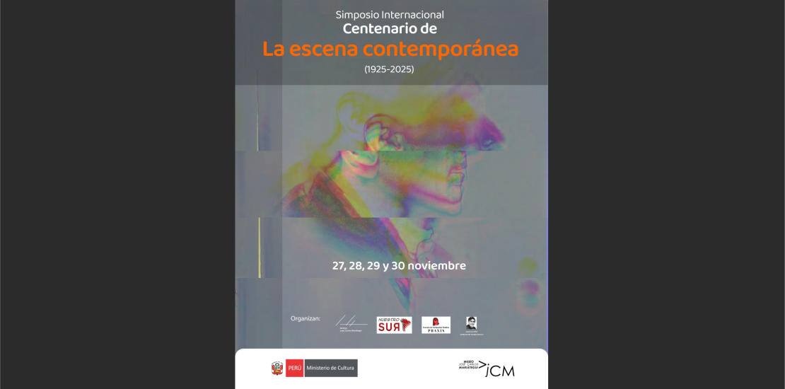 Simposio Internacional Centenario de la escena contemporánea 1925-2025