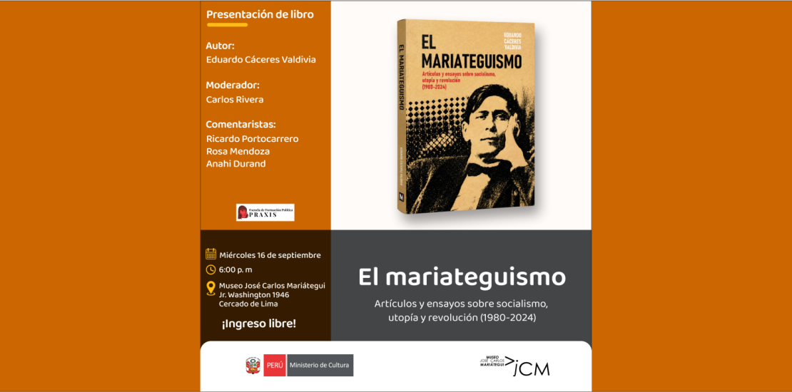 Conversatorio José Martí y José Carlos Mariátegui