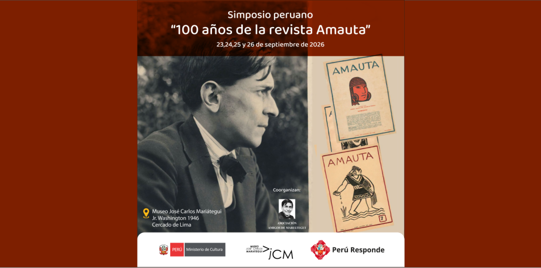 Simposio peruano "100 años de la revista Amauta"
