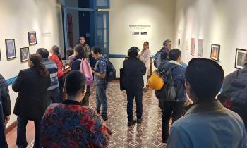 Exposición DEIDADES PREHISPÁNICAS de México y Perú de la artista Elia Amador