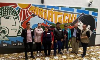 Visita especial de la Unión Nacional de Ciegos del Perú UNCP