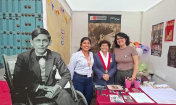 Participación en la XXIV Feria Internacional de Museos, que se viene realizando los días 16 y 17 de mayo, de 9 a.m. a 5 p.m., en el atrio del Museo del Convento de Santo Domingo de Lima.